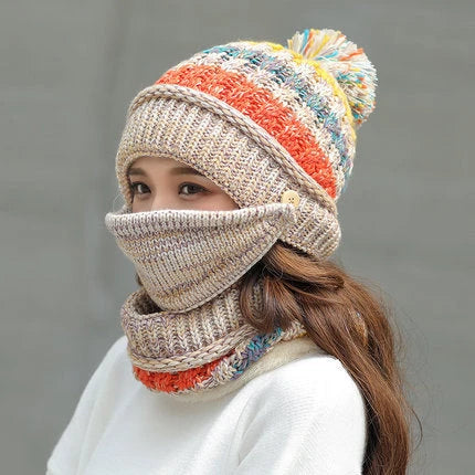 Korean winter knitted hat 