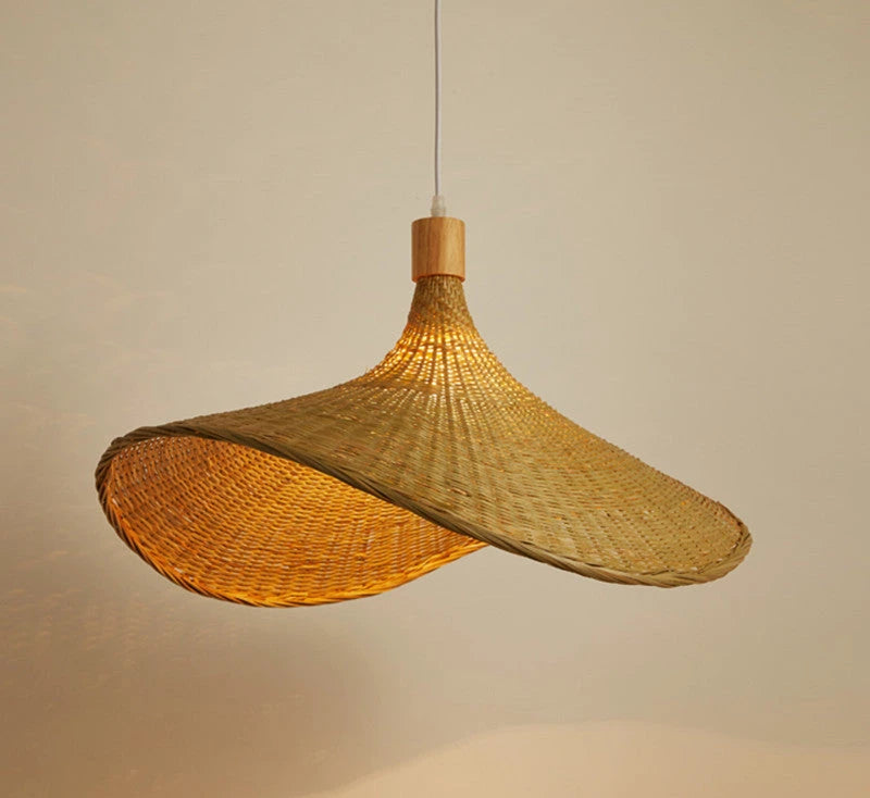 Bamboo Chandelier New Japanese Style Lamps 