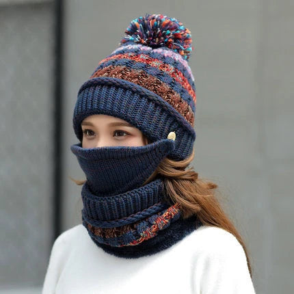 Korean winter knitted hat 