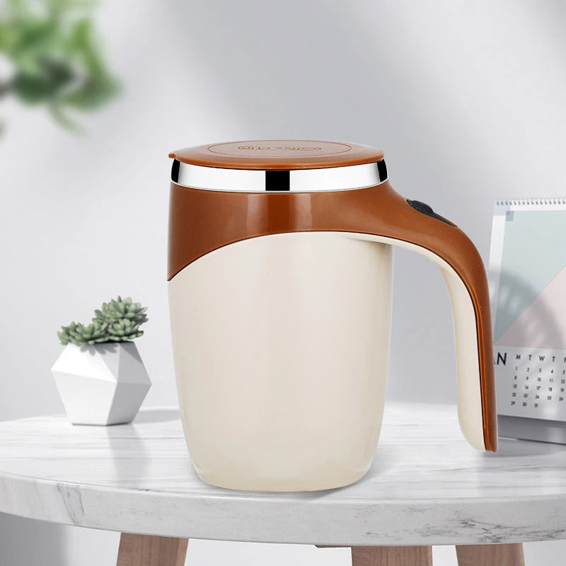 Rechargeable Model Automatic Stirring Cup Coffee Cup High Value Electric Stirring Cup Lazy Milkshake Rotating Magnetic Water Cup 