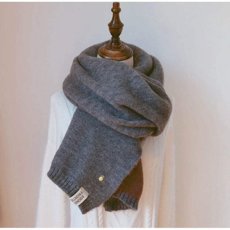 Shawl Accessories Cashmere Scarf Women Scarfs Winter 