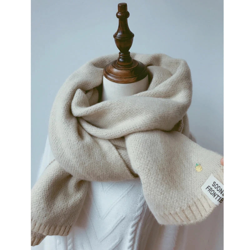 Shawl Accessories Cashmere Scarf Women Scarfs Winter 