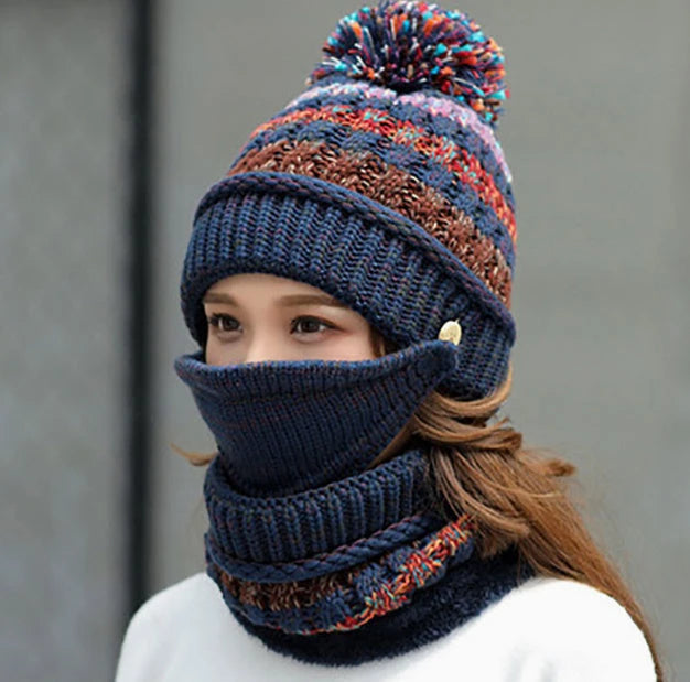 Korean winter knitted hat 