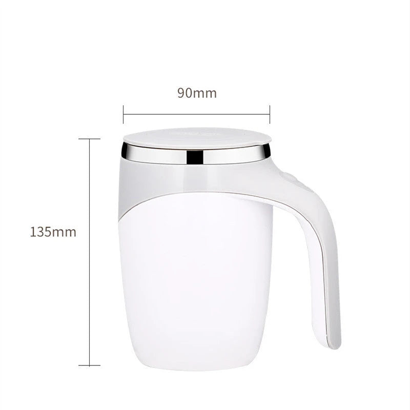 Rechargeable Model Automatic Stirring Cup Coffee Cup High Value Electric Stirring Cup Lazy Milkshake Rotating Magnetic Water Cup 