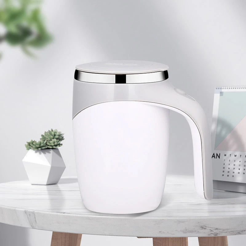 Rechargeable Model Automatic Stirring Cup Coffee Cup High Value Electric Stirring Cup Lazy Milkshake Rotating Magnetic Water Cup 