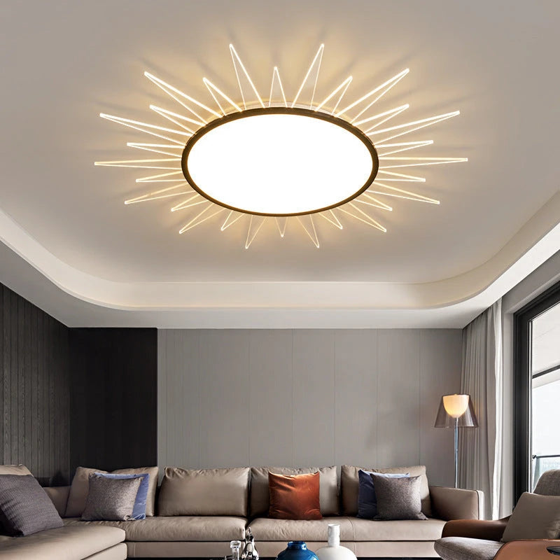 Led Living Room Lamp Modern Simple Atmosphere 