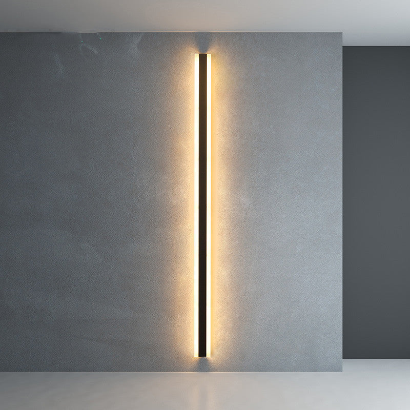 Minimalist long led wall lamp 