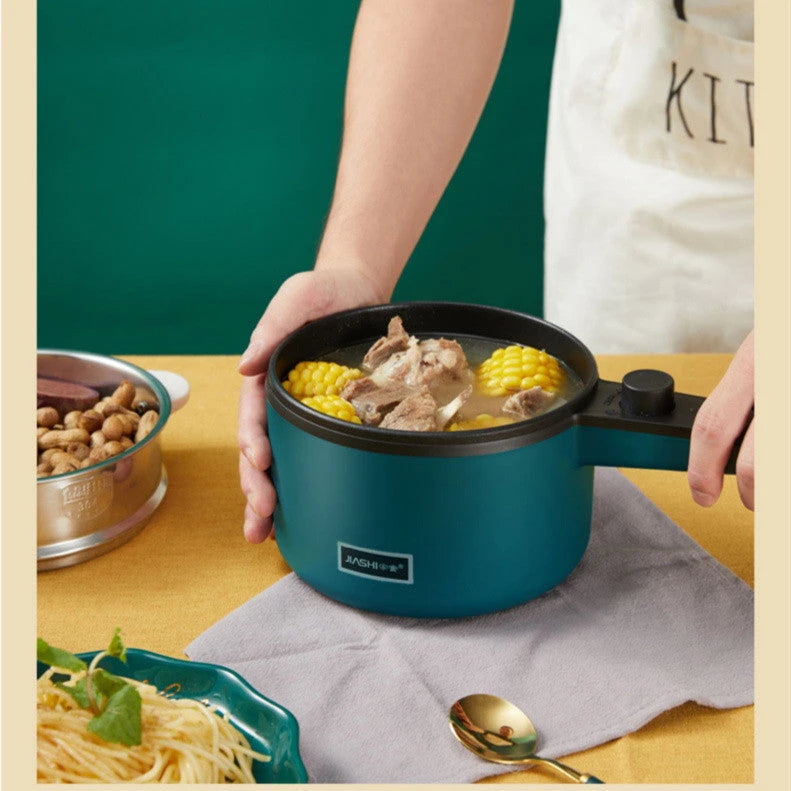 Mini Kitchen Electric Pot Multifunctional Home Electric Cooking Pot Intelligent Noodle Cooking Pot 