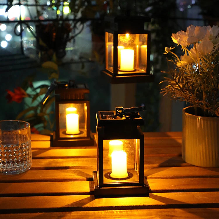 Solar wind lamp 