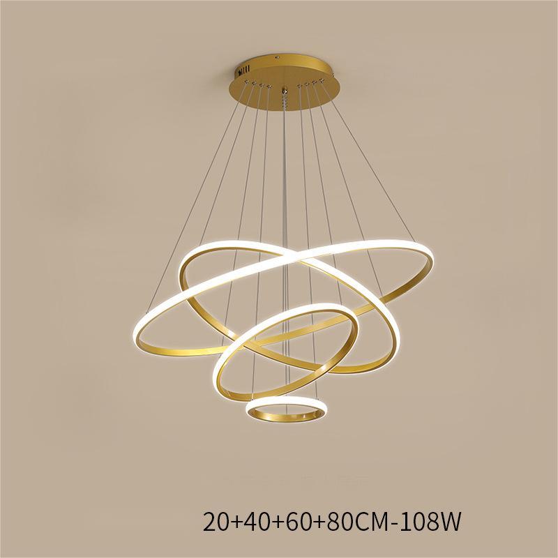 Living Room Chandelier Dining Room Lamp Intelligent Simple Household Chandelier 