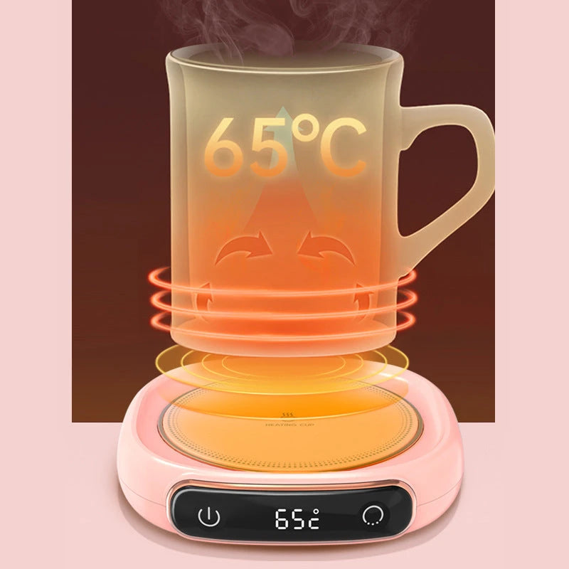 Coffee Mug Warmer Warm Coaster Smart Heating Cup Thermal Insulation Constant Temperature Coaster Heating Pad Desktop 