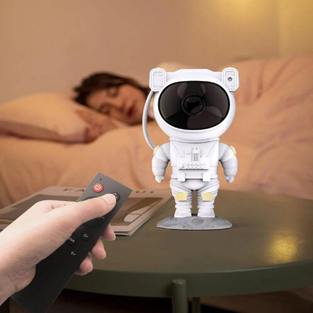 Creative Astronaut Galaxy Starry Sky Projector Nightlight USB Atmospher Bedroom Table Lamp 