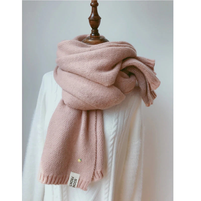 Shawl Accessories Cashmere Scarf Women Scarfs Winter 