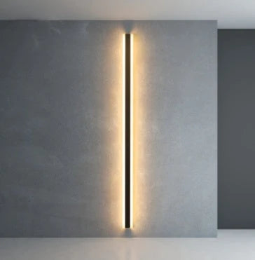 Minimalist long led wall lamp 