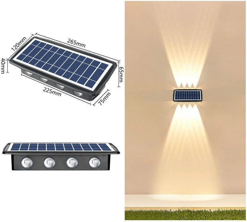 Solar Outdoor Wall Lights Waterproofing 