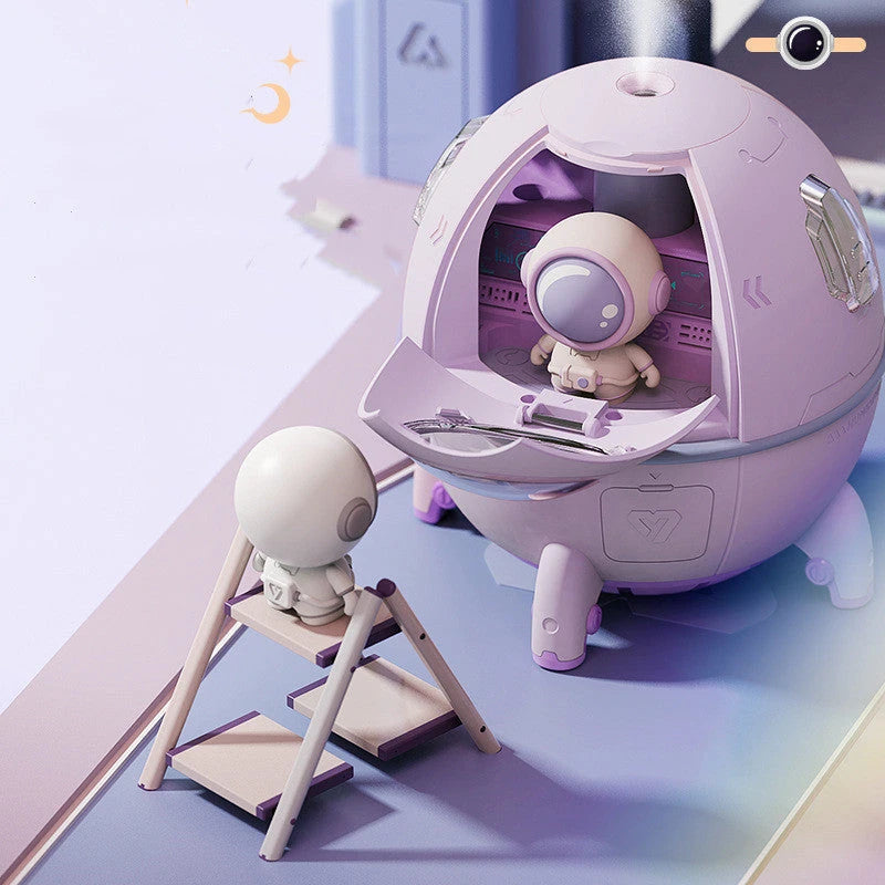 USB Astronaut Humidifier Ornaments Moisturizing Household Home Decor 