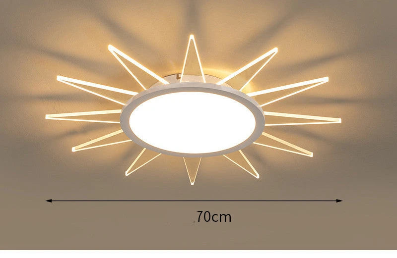 Led Living Room Lamp Modern Simple Atmosphere 