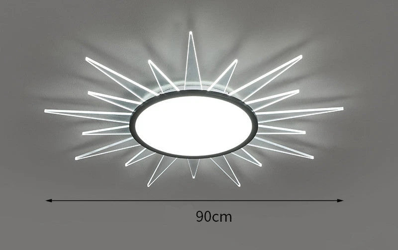 Led Living Room Lamp Modern Simple Atmosphere 